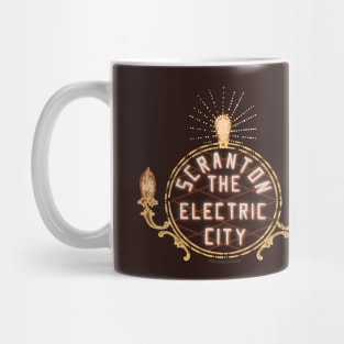 Scranton Pennsylvania Electric City Sign Mug